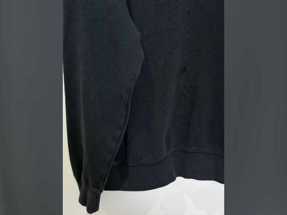 bluza Nike czarna haftowanym logo okrągły dekolt L
