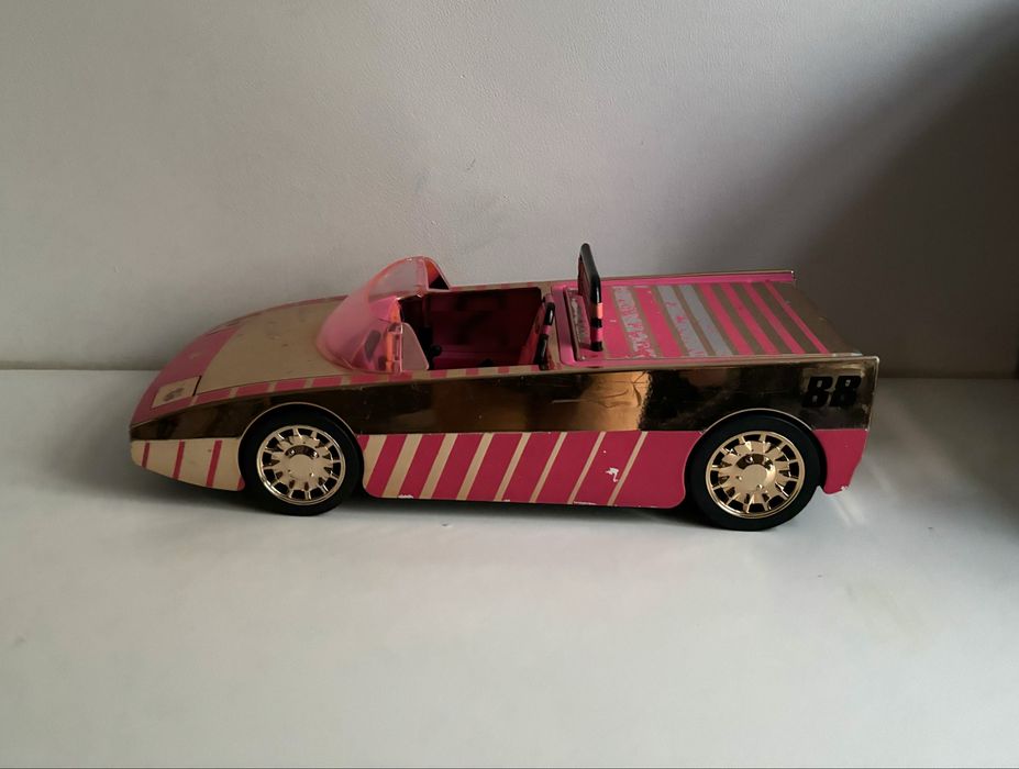 Lol omg samochód surprise lalka lalek barbie kabriolet car różowy