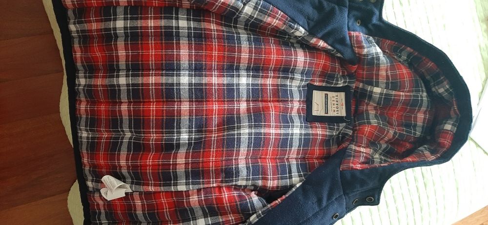 Casaco canadiana menino