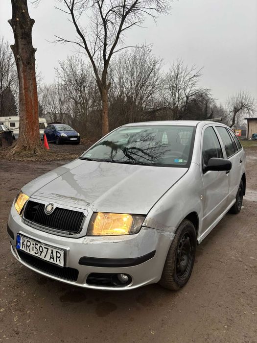 Skoda Fabia VAN kombi 1.4 TDI 69 KM KLIMA mały przebieg sprawna