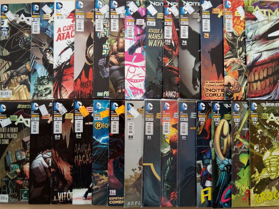 Batman (Novos 52) COLEÇÃO COMPLETA em 56 Livros