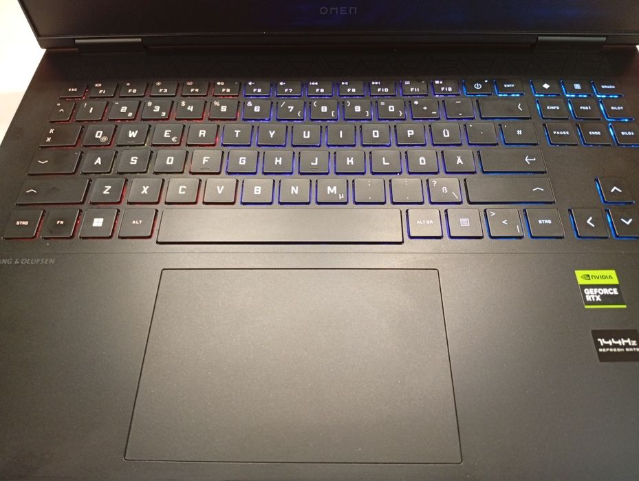 Ноутбук/Hp/Omen/i7/12700H/16 Ram/512 ssd/rtx 4050/6gb/80 tdp/16"/144hz