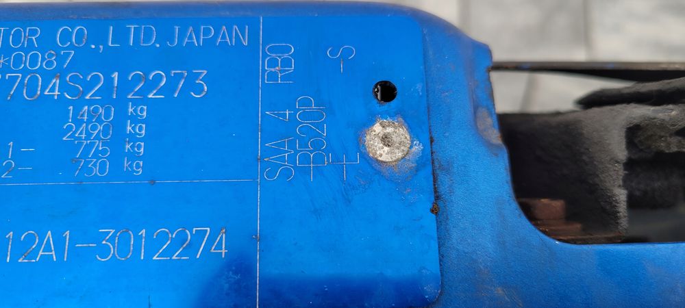 honda jazz ii 1.2b 02-08 pas przedni wzmocnienie chłodnice wiatrak ko