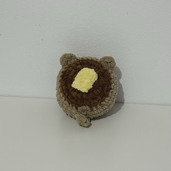 Peluche Crochet Pancake Kitty