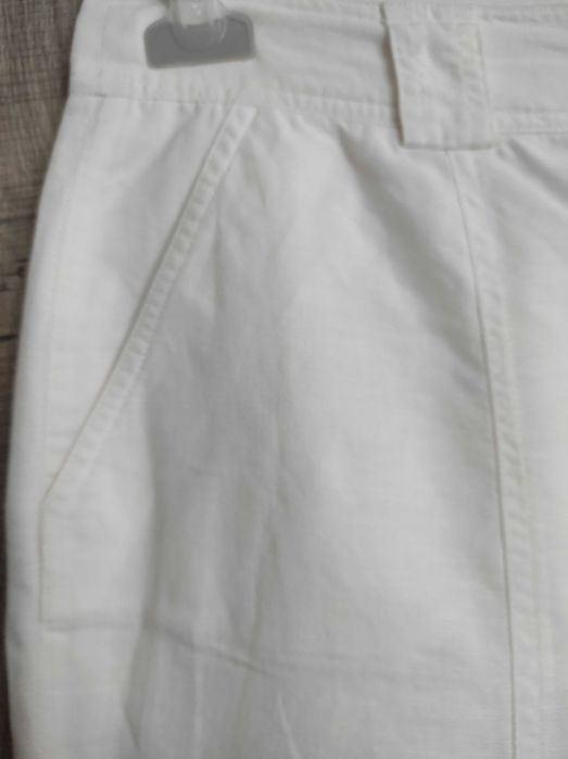 Spodnie damskie lniane, 100 % len, rozmiar 44/46