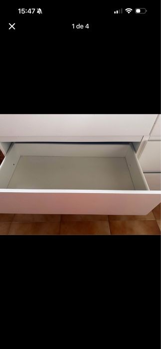 Cómoda de 6 gavetas
