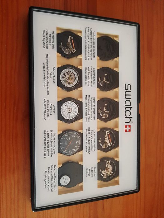 Molduras Construção Relógio Swatch