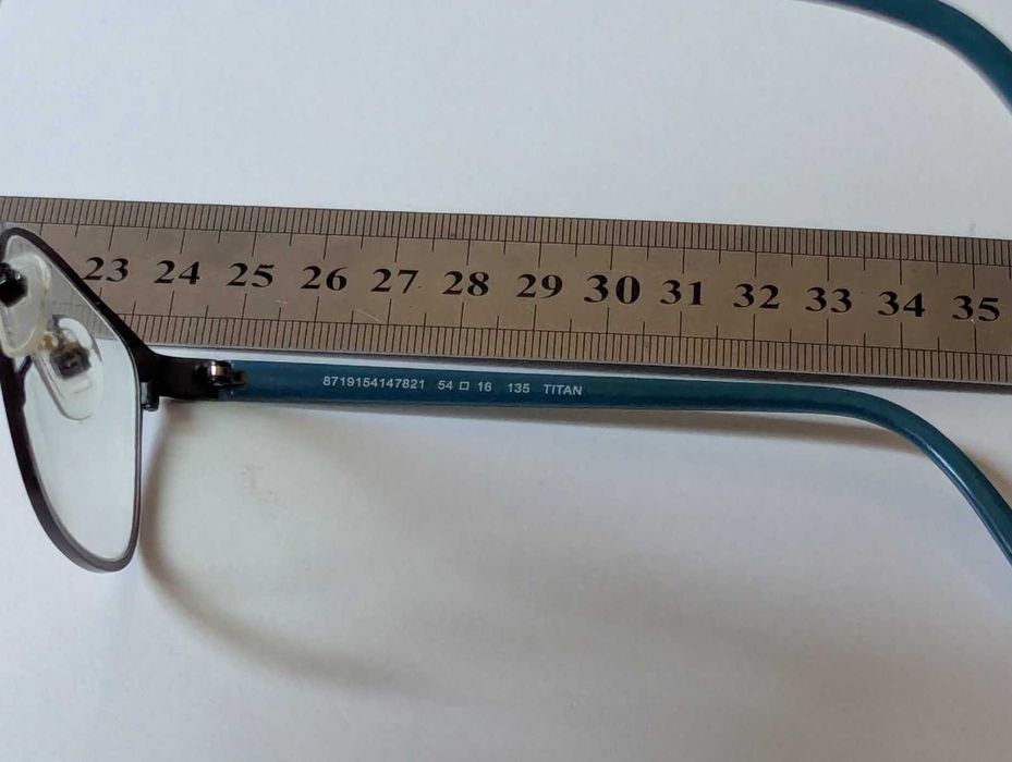5th Avenue FADF08 оправа для окулярів титан Італія бірюза 54 16-135