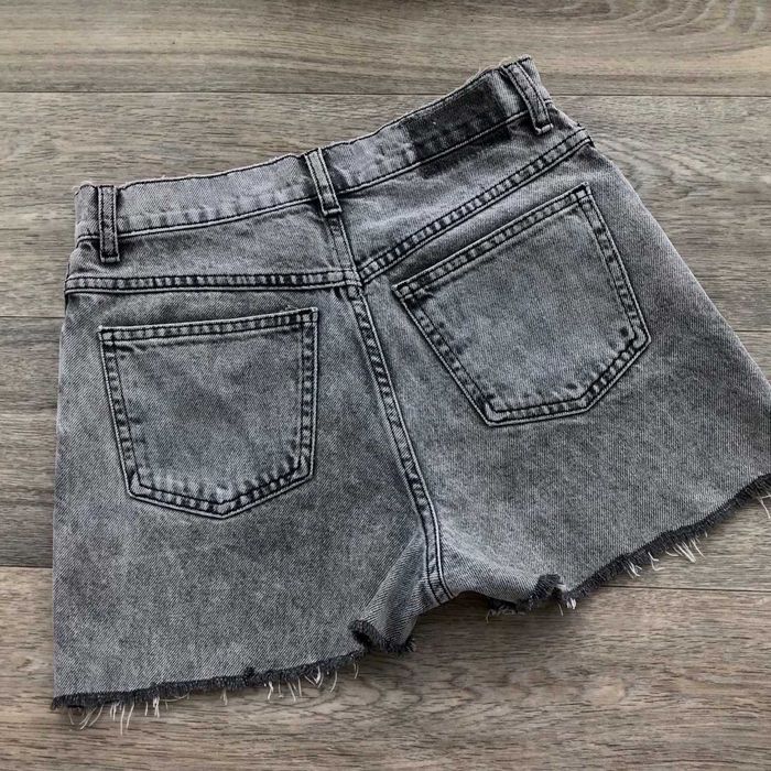 Джинсові шорти висока посадка мом Mango S / XS