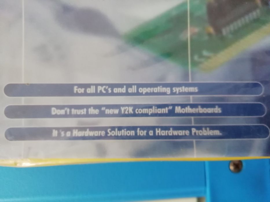 Placa Zycon Millenium Pass Year 2000 Bug Computer Update ISA/EISA BNIB442196384715919361