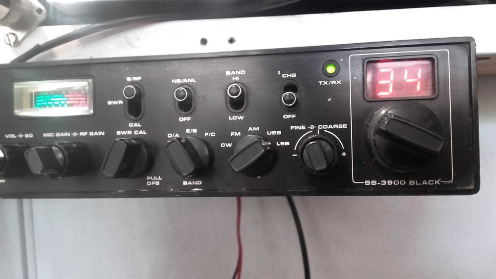 rádio cb president jackson + superstar ss-3900 black