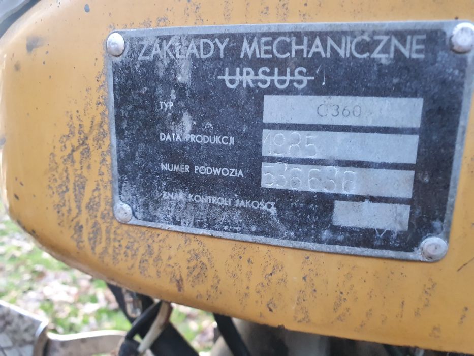 Ciągnik Ursus c360