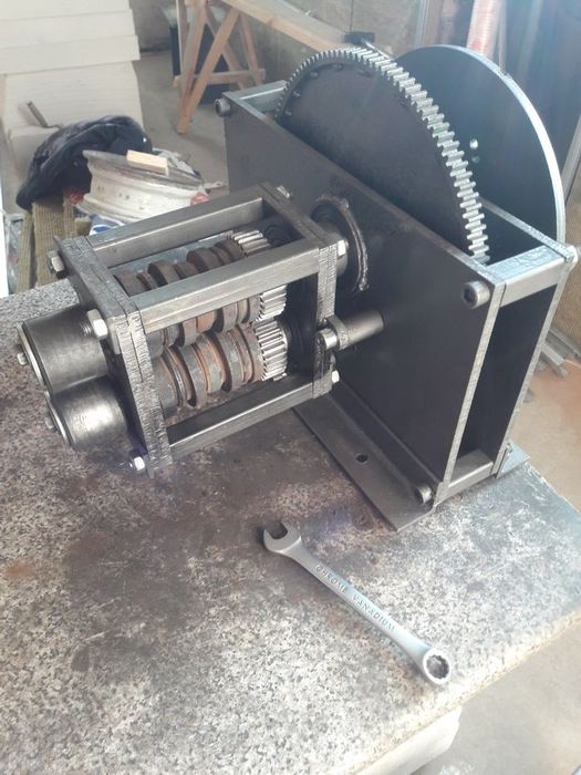 Станок для ковки (блок усиления, завитки, торсион, шишки, нав.кругов)