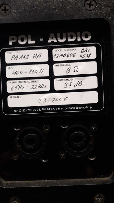 Nagłośnienie Zestaw  POL AUDIO