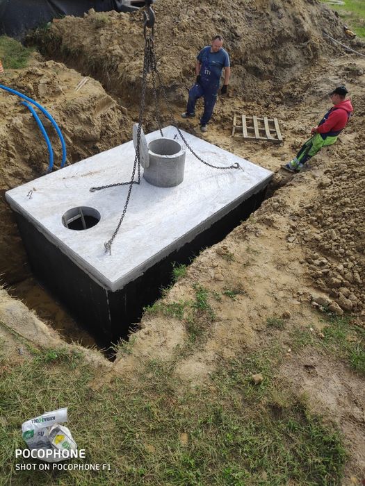 SZAMBO betonowe szamba zbiorniki na deszczówkę