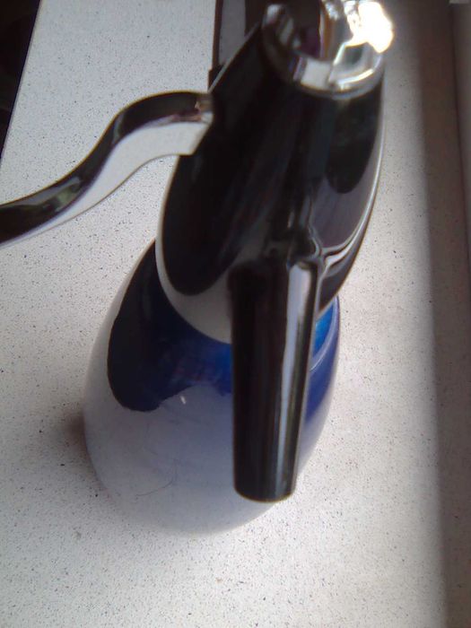 Oryginał lata 70 Syfon wody BOC Sparklets Anglia