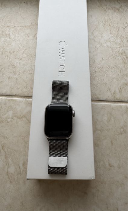 Оригінал Apple Watch Series 7 (41mm) Silver Stainless Steel