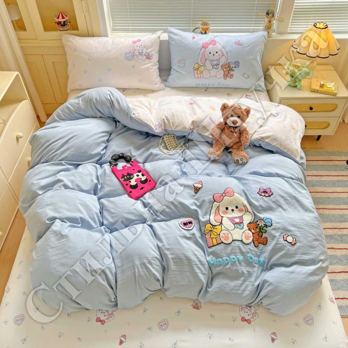 Фланелеві дитячі комплекти з махровою вишивкою