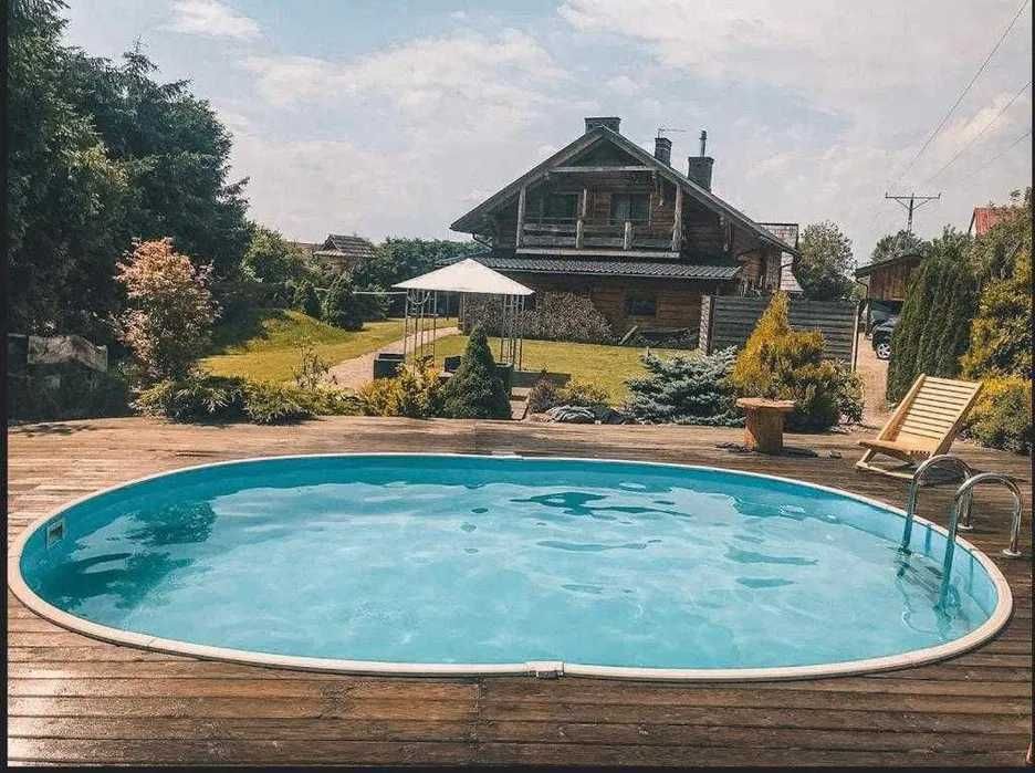 Domek w Bieszczadach dla 10/12 osób. Balia, sauna, basen, grill