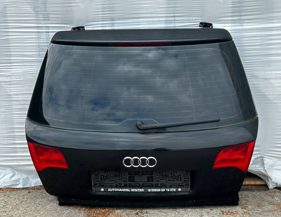 ляда Ауді А4 б7 кришка багажника audi a4 b7 чорна