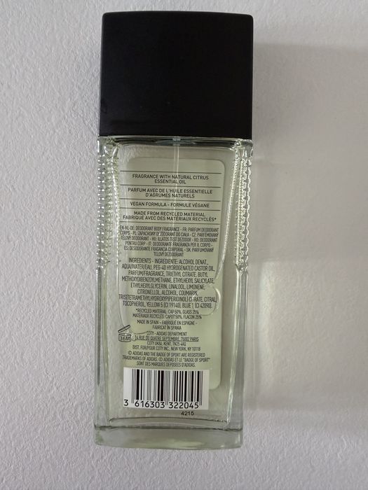 Adidas  Pure Game 75 ml, nowy