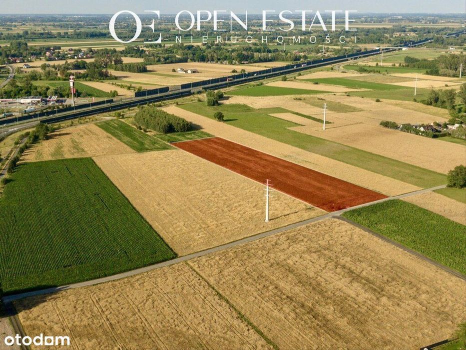 1,37ha w strefie CPK | Holendry Baranowskie