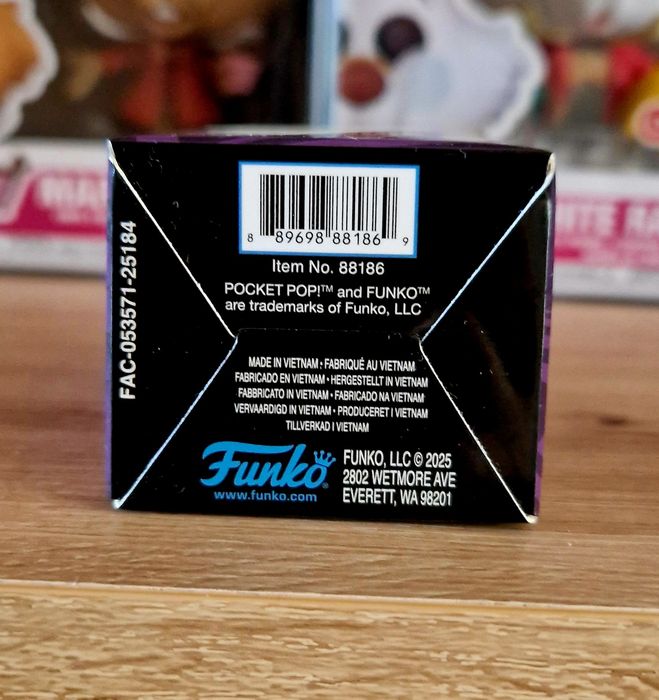 Funko Pocket Pop! Keychain: Disney — Oogie Boogie with Bugs (Glow-in-the-Dark).