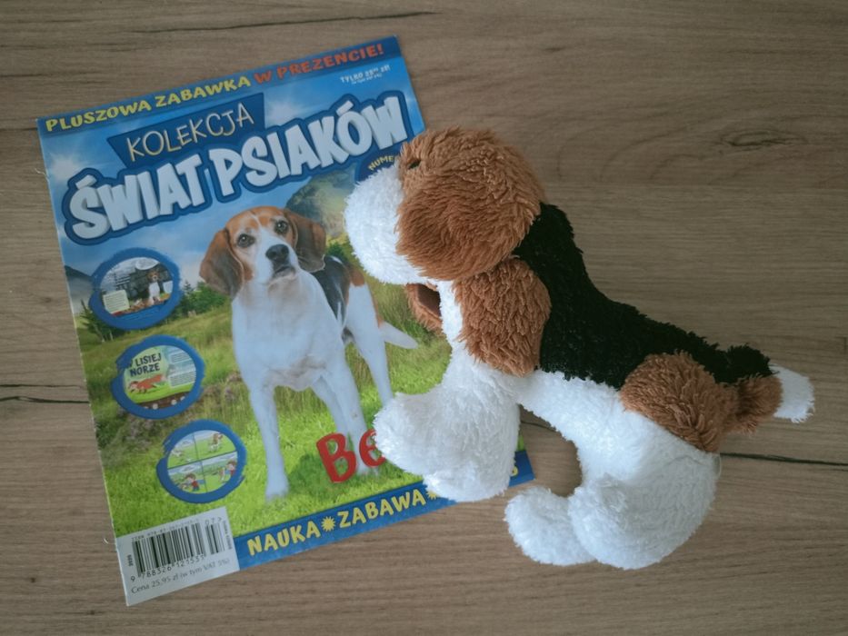 Maskotka pluszak Beagle z kolekcji " Świat Psiaków" nr 7