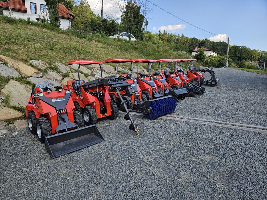 Miniładowarka ładowarka spalinowa KRÜGER XKW 480 Z wersja PREMIUM