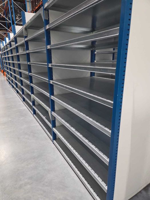 Regały półkowe NEDCON wyposażenie warsztatu regał magazynowy