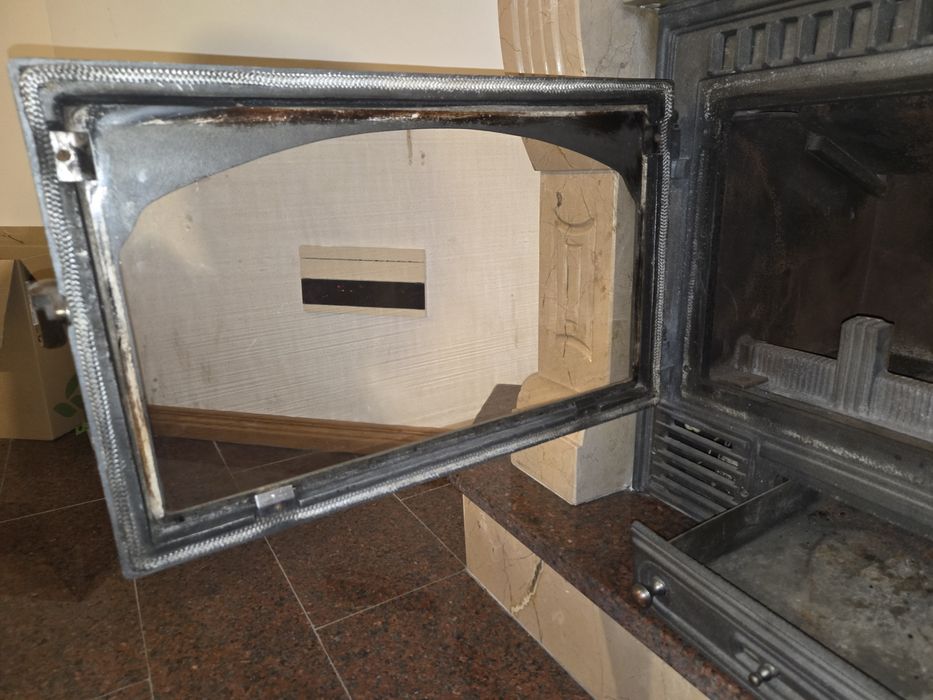 Lareira lenha  com recuperador de calor