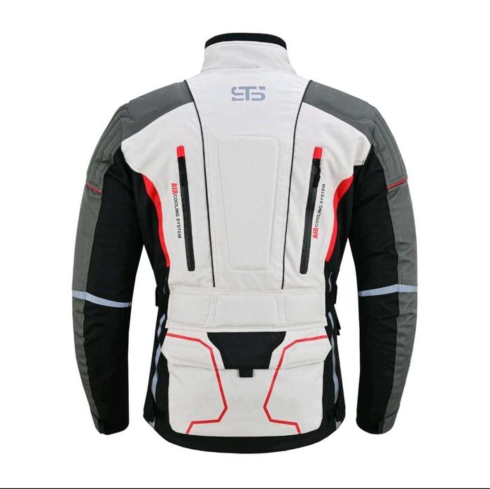 Blusão trail adv touring 3 camadas mota scooter novo