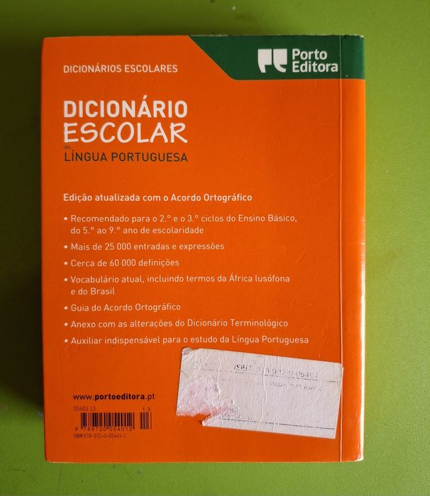 [DICIONÁRIO] Dicionário escolar de Língua Portuguesa