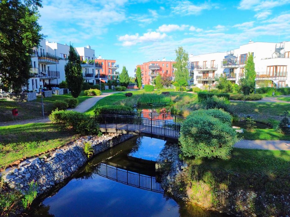 Apartament 64 m² z ogródkiem i garażem – Park Ostrowska