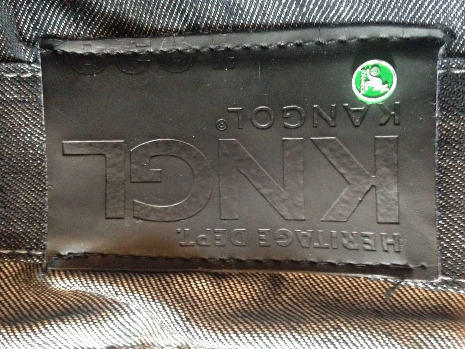 KANGOL  świetne konkretne spodnie jeansowe męskie UNIKAT-STAN IDEAŁ !!!