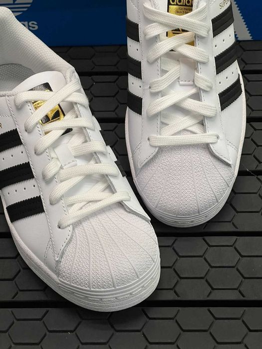 Oryginalne męskie buty adidas Superstar XLG White R.40