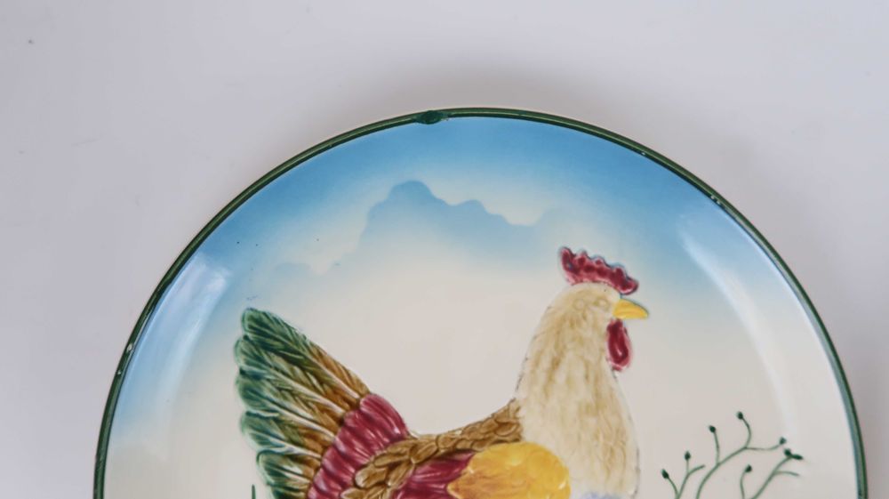 Par de pratos galo - Western Germany - 23 cm
