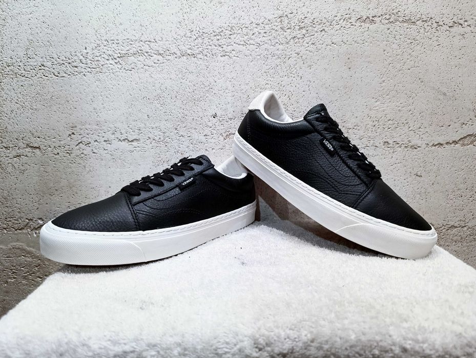 Trampki VANS OLD SKOOL LUX r.38 skóra jak nowe stan idealny