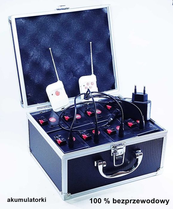 System zdalnego odpalania na akumulatorki