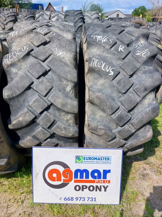 445/65R22.5 Aeolus AGP23 opony używane rolnicze przemysłowe para