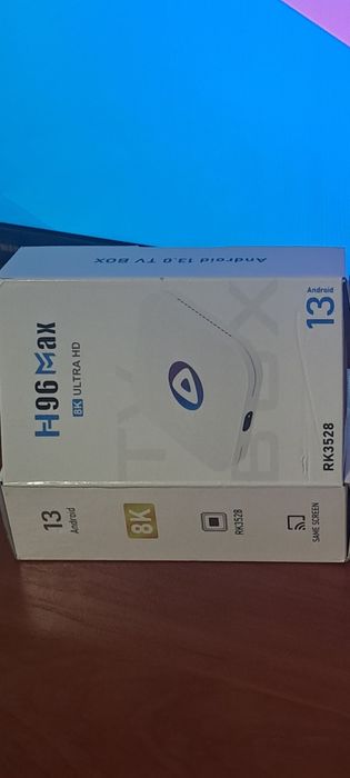 H96 max .приставка смарт тв 4/64