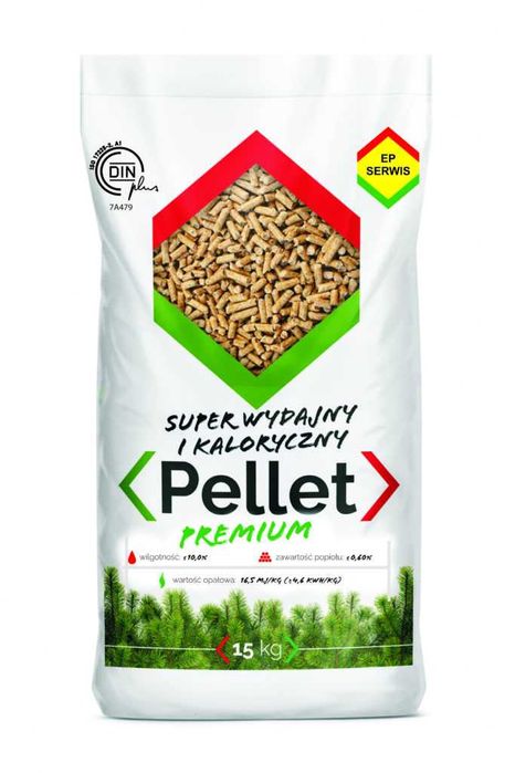 Pelet Pellet sosnowy POLSKA DINplus A1