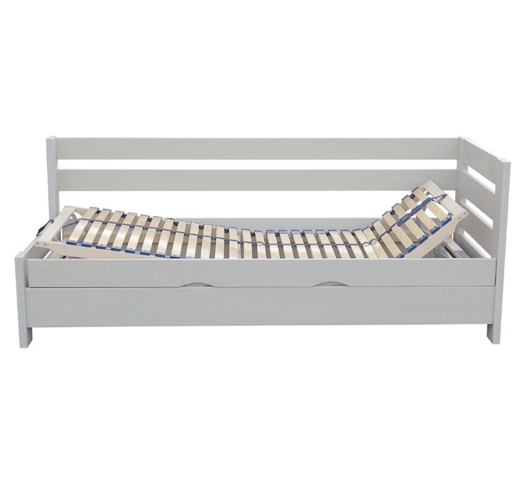 otwierane z boku łóżko z regulacją w zagłówku i podnóżku ENTER 100x200