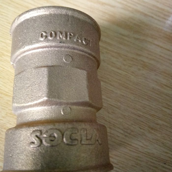 Зворній клапан водянний латунний