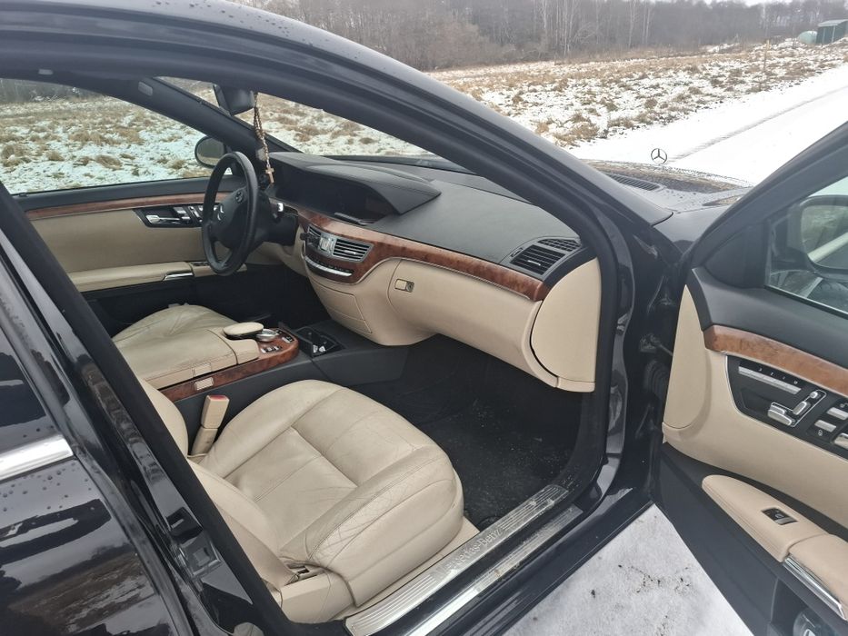 Mercedes-Benz klasa S 3.0D 235KM 7G Tronic Long DociągiDVD NightVision