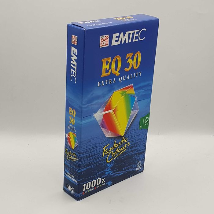 Casette VHS EMTEC EQ30 Fantastic Colours