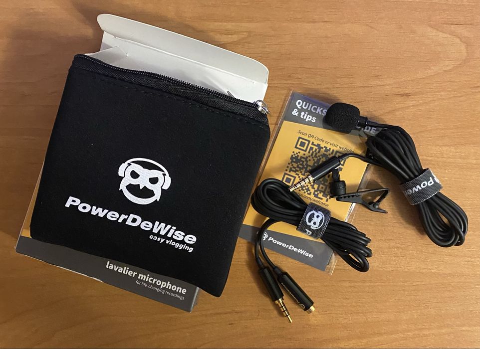 PowerDeWise-3.5 jack/lightining to 3.5 MM adapter