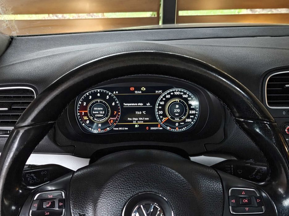VIRTUAL COCKPIT licznik cyfrowy VW Passat Golf 6 VI zegary IPS
