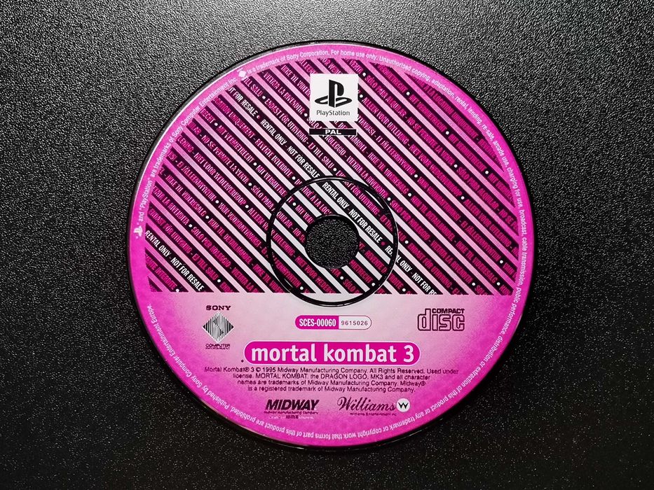 PlayStation Mortal Kombat 3