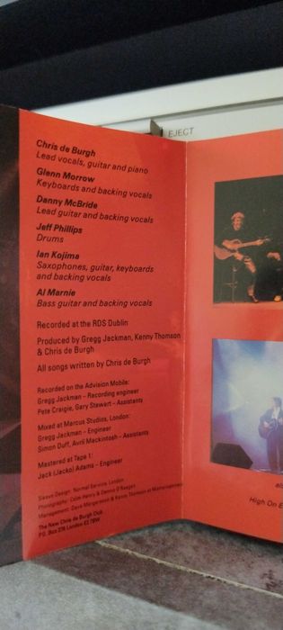 Kaseta Chris de Burgh - Live From Dublin / Chromium Dioxide